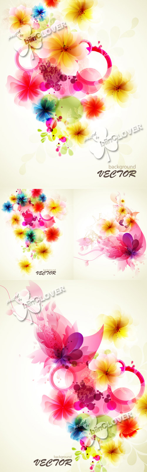 Exotic floral background 0193