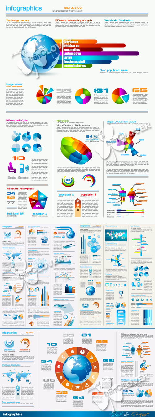Infographic design elements 0198