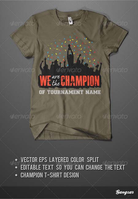 GraphicRiver Champion T-Shirt Template