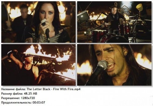 The Letter Black - Fire with Fire