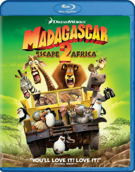  2 / Madagascar: Escape 2 Africa (2008/RUS/UKR) BDRip 720p