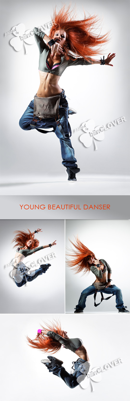 Young beautiful dancer 0205