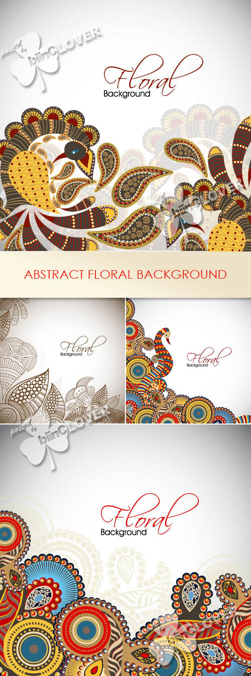 Abstract floral background 0214