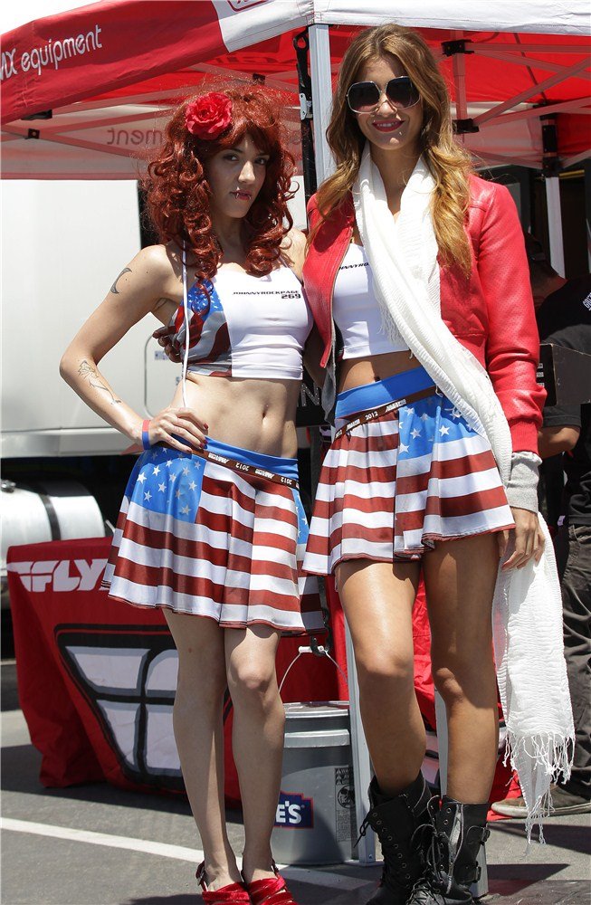 Девушки паддока Гран При США