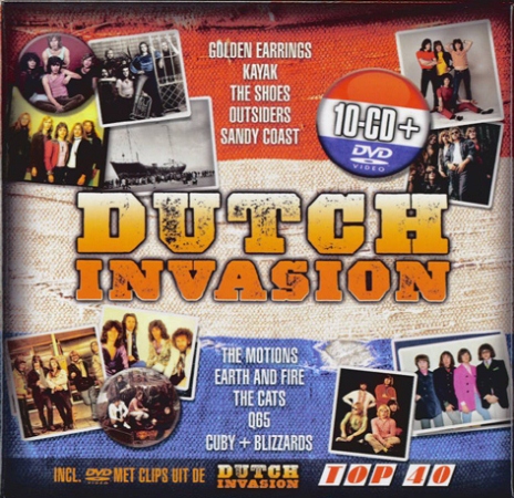 VA - Dutch Invasion (10 CD Box Set) (feat. Golden Earrings, Kayak, Cuby & Blizzards etc.) (2011) FLAC