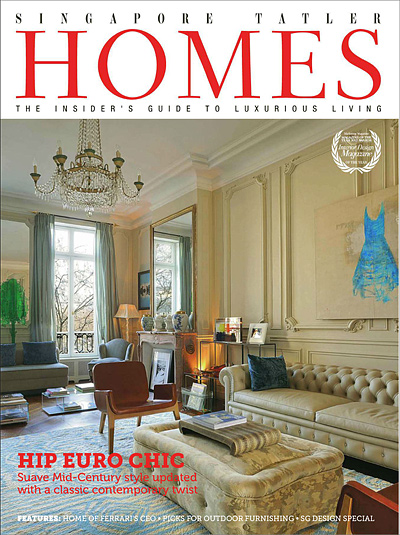 Singapore Tatler Homes Magazine - AugustSeptember 2012
