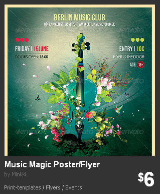 Graphicriver Music Magic Poster/Flyer