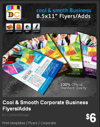 Graphicriver Cool & Smooth Corporate Business Flyers/Adds