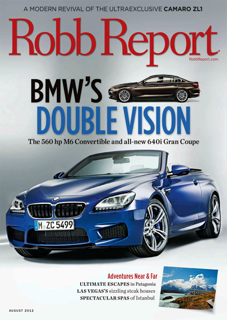 Robb Report August 2012 (USA) 