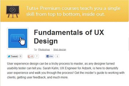 Tutsplus+ Premium Courses  Fundamentals of UX Design (2012)