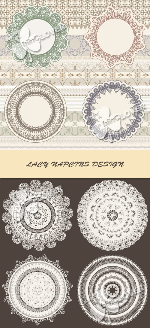 Lacy napkins design 0225