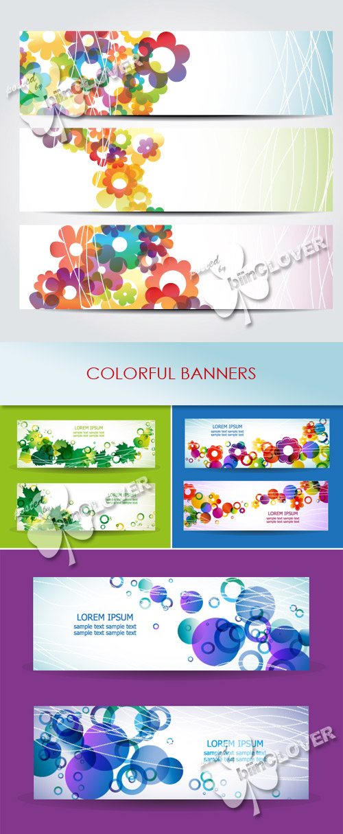 Colorful banners 0225