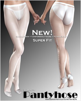 SuperFit: Pantyhose - White