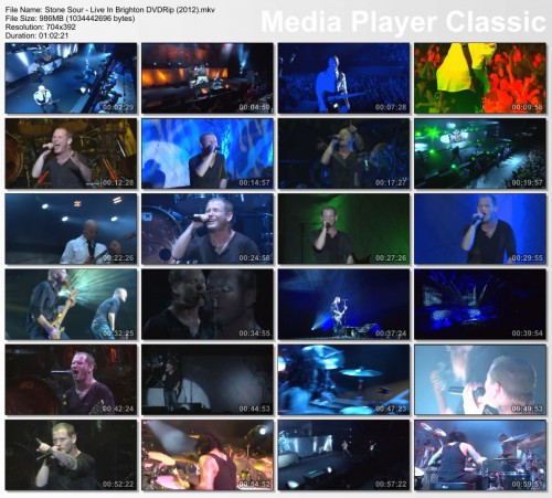 Stone Sour - Live In Brighton DVD (2012)