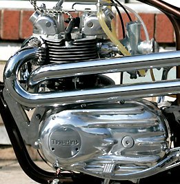 Боббер Valdez на базе Triumph 500 1966