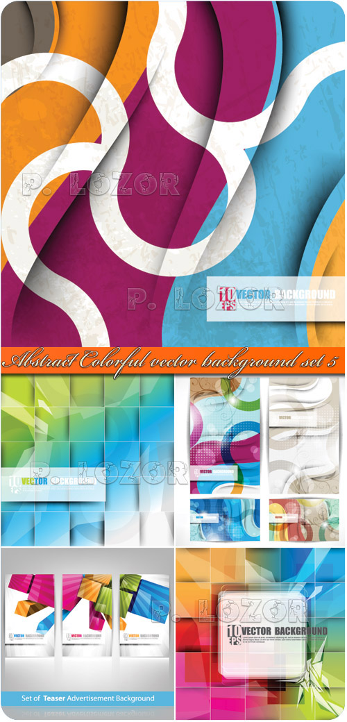 Lines and squares Color vector background