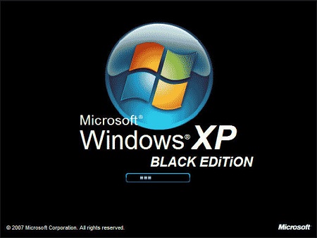Windows XP Professional SP3 32bit - Black Edition 2012.8.16