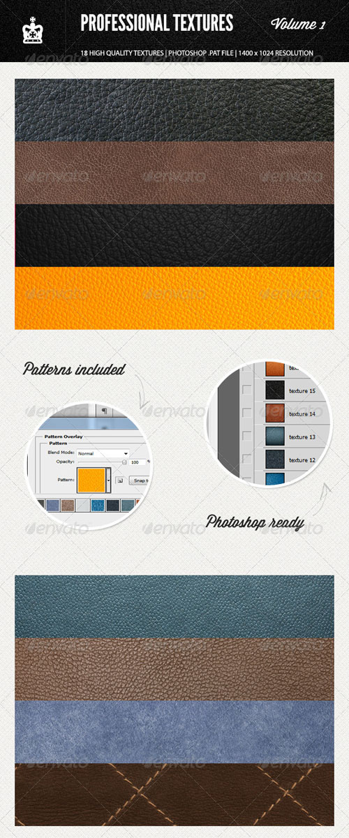 GraphicRiver Professional Textures - Volume 1