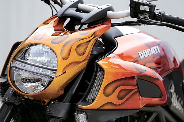 Японский тюнинг Ducati Diavel