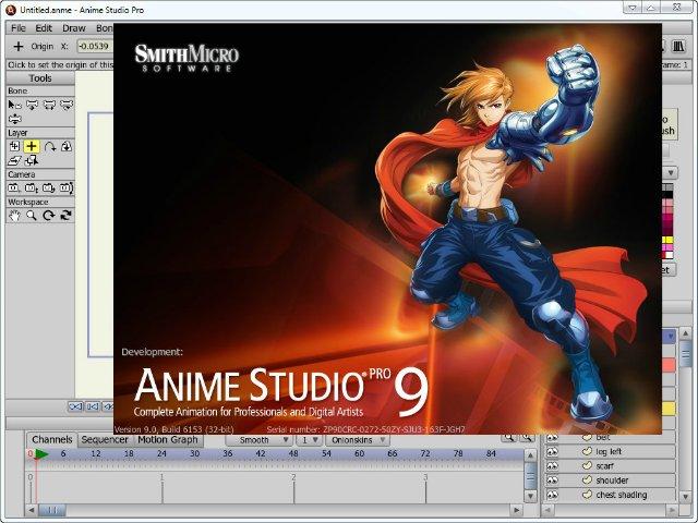 Anime Studio Pro 9.0 build 6153
