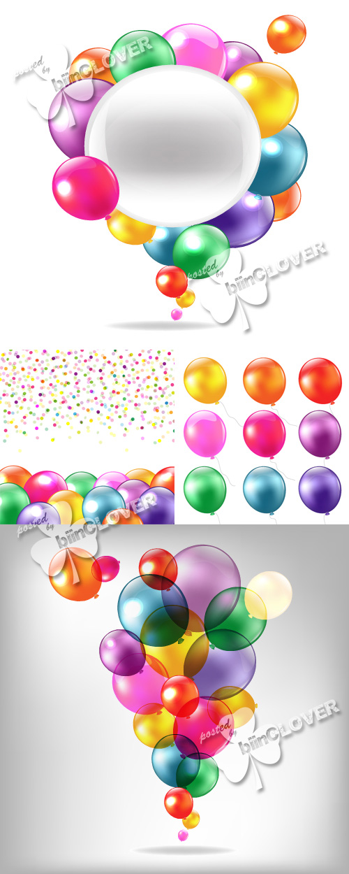 Balloons background 0261