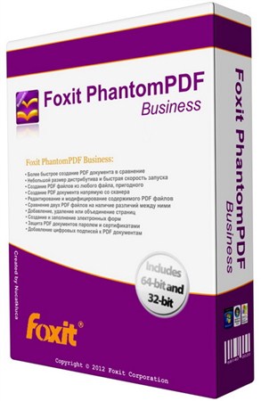Foxit PhantomPDF Business v 5.2.1.0615 (2012/RUS+ENG/PC)