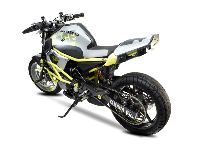 Концепт стантбайка Yamaha Moto Cage-Six