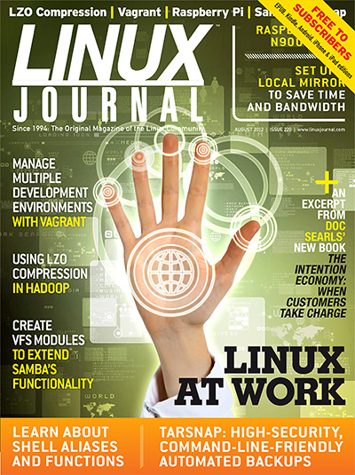 Linux Journal - August 2012