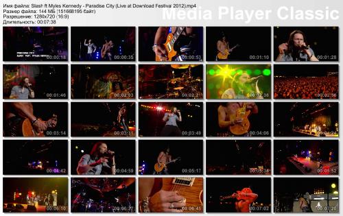 Slash ft Myles Kennedy - Paradise City (Live at Download Festival 2012)
