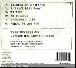 When They Wake - The Progression [EP] (2010)