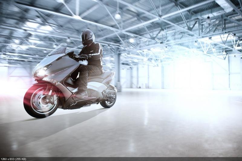 Скутер Yamaha TMAX Hyper - проект Людовика Лазарета