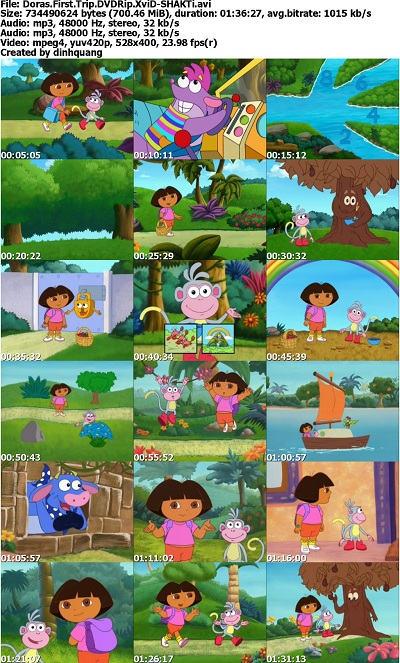 Dora the Explorer - Dora's First Trip (2006) DVDRip XviD-SHAKTi » Free ...